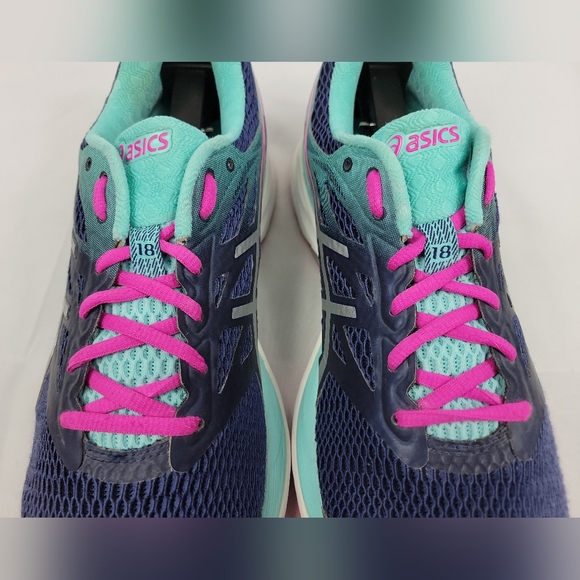 Asics Gel Cumulus 18 Athletic Comfort Shoes Womens Size 10 Multicolor T6C8N - Picture 7 of 12